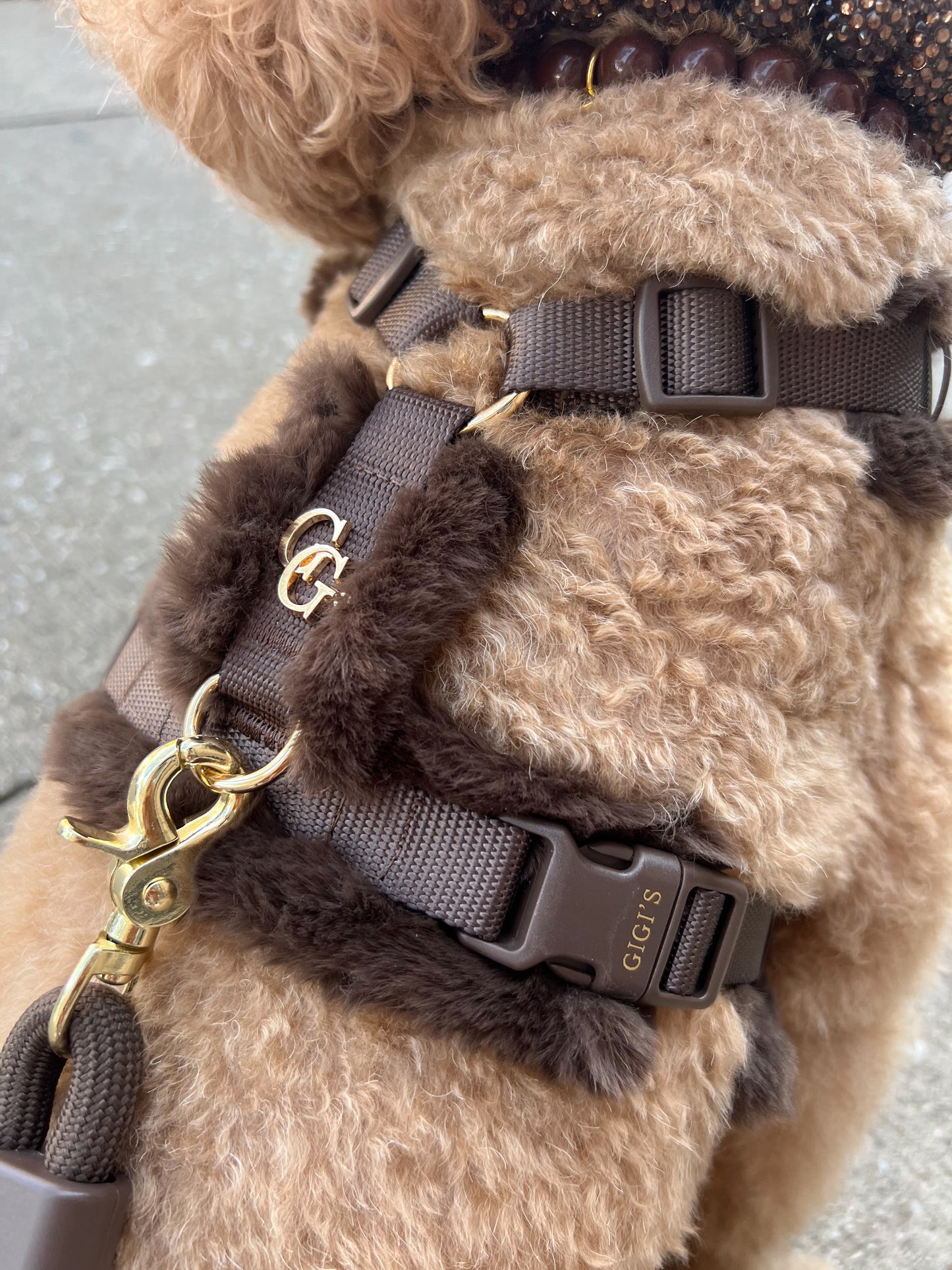 Comfort Furlowe Harness - Mocha