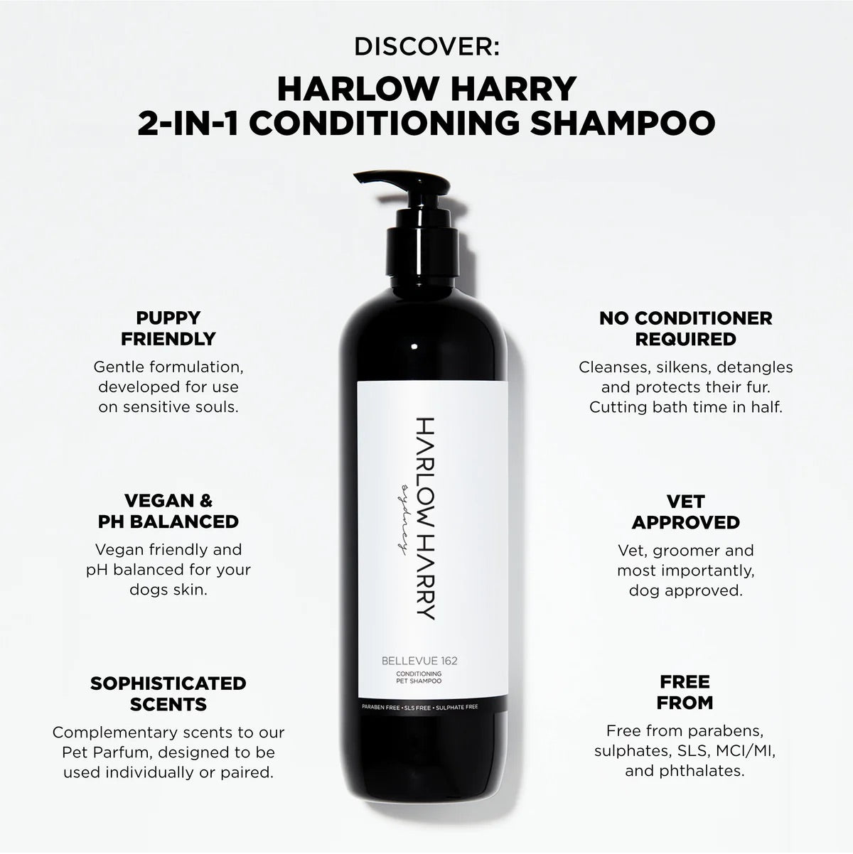 Harlow Harry Conditioning Pet Shampoo| Bellevue 162