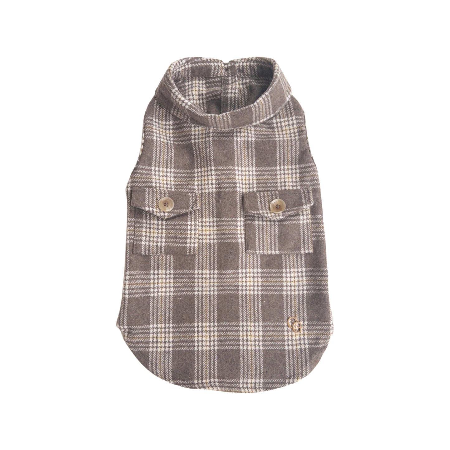 Mocha Plaid Shirt