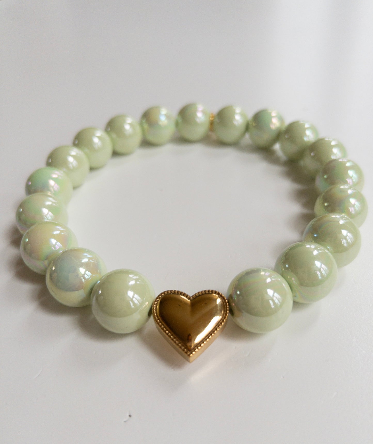 Silky Green Tea Necklace