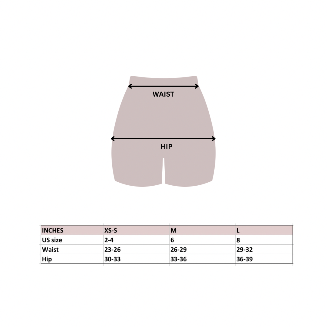 Comfort Sleek Biker Short Vanilla