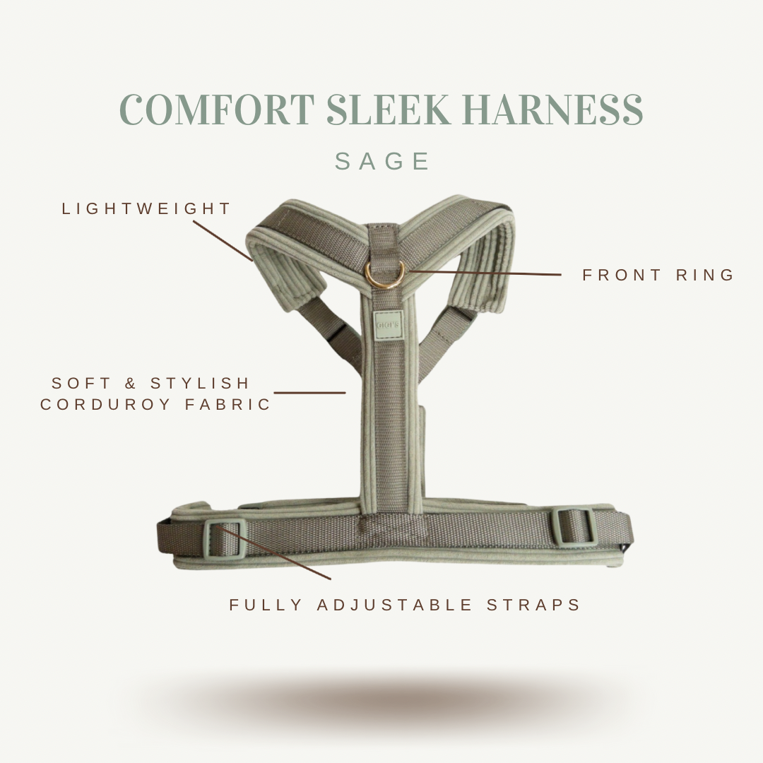 COMFORT SLEEK SAGE HARNESS