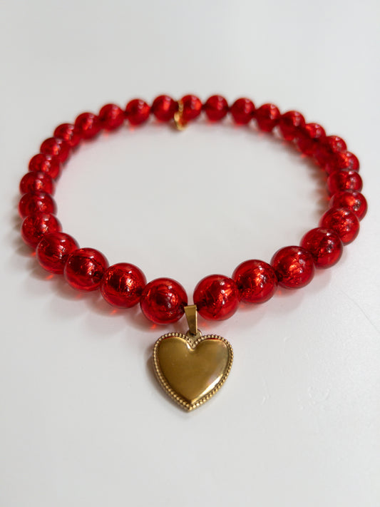 Allure Ruby Skinny Necklace