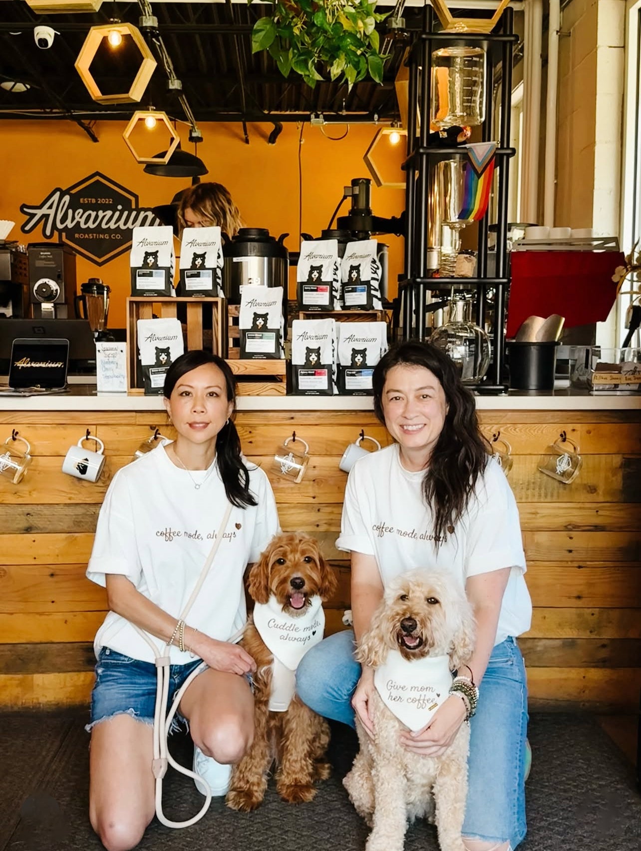 Coffee & Cuddless Women’s T-shirt - Bandana Bundle