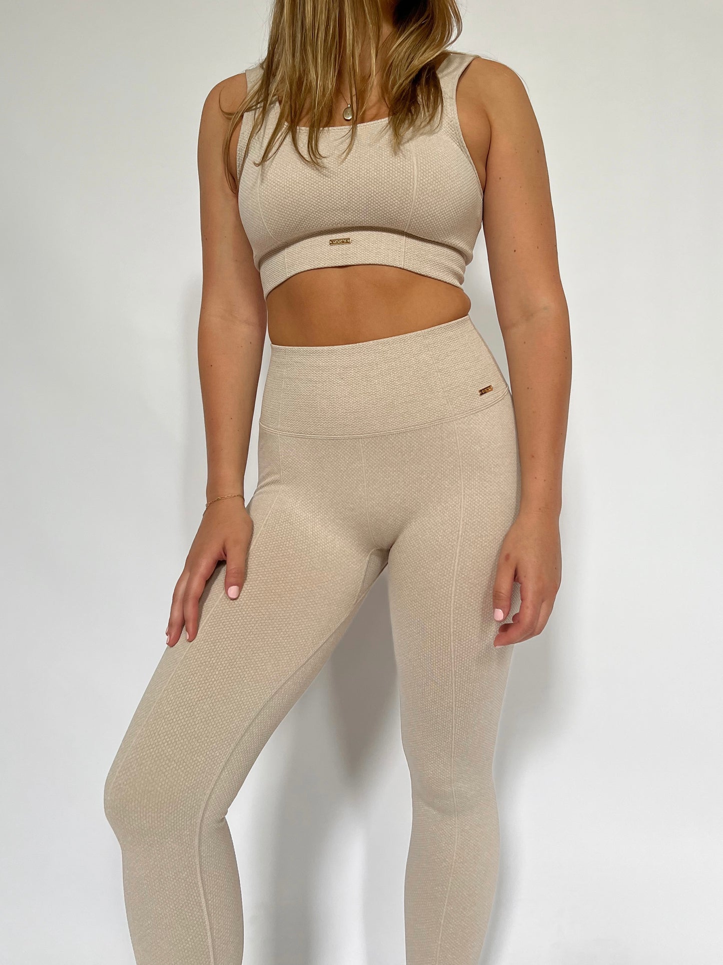Comfort Sleek Legging Taupe