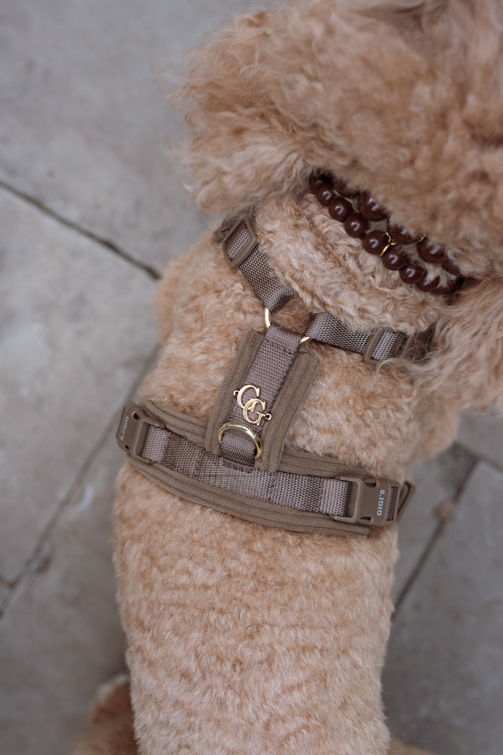 Comfort Sleek Harness - Mushroom