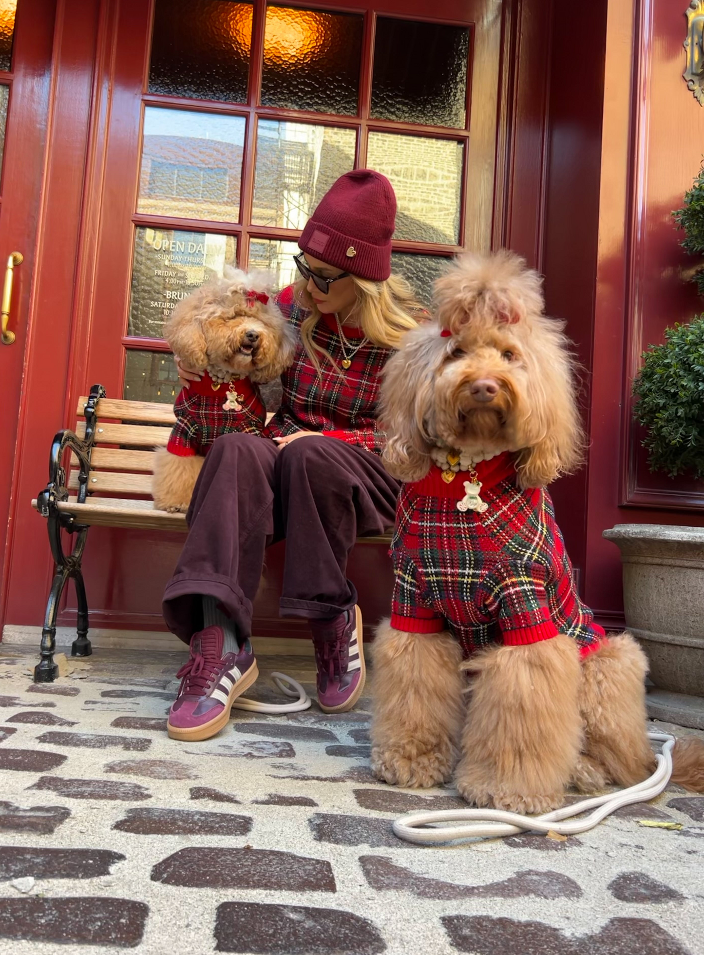 Tartanette Sweater Set