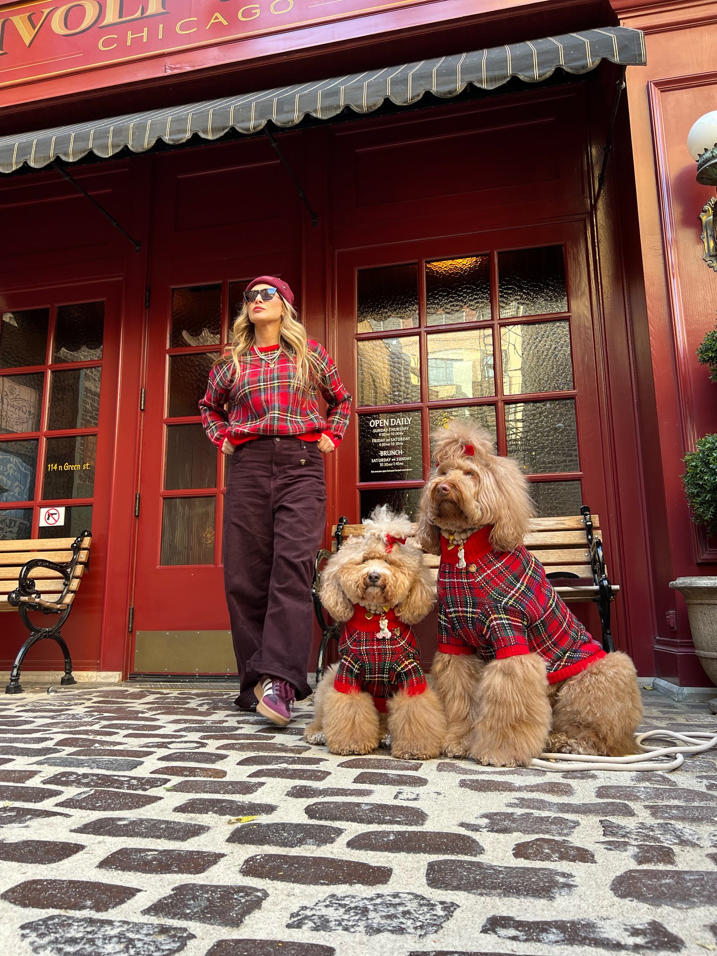 Tartanette Dog Sweater