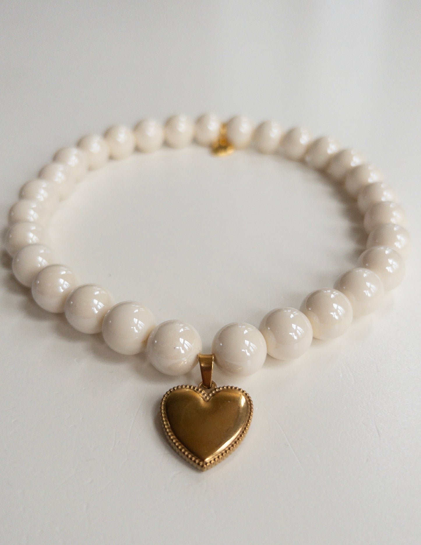 Silky Vanilla Skinny Necklace