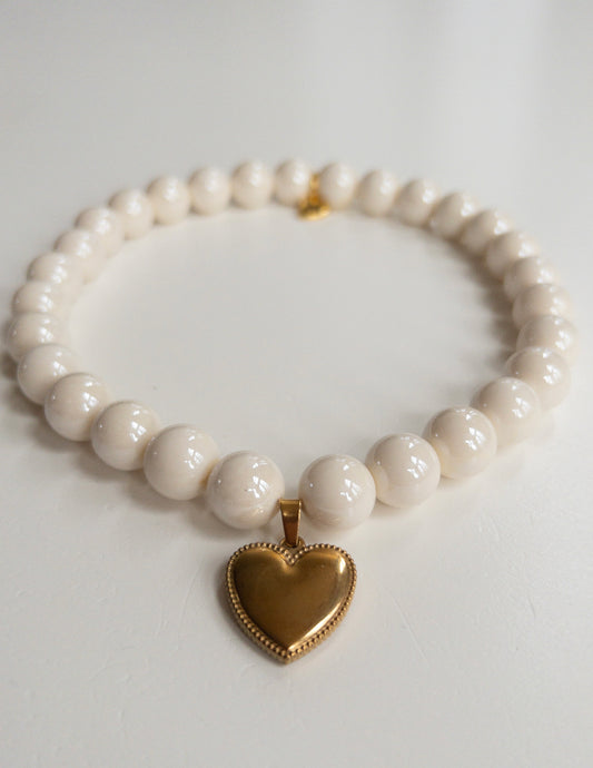 Silky Vanilla Skinny Necklace