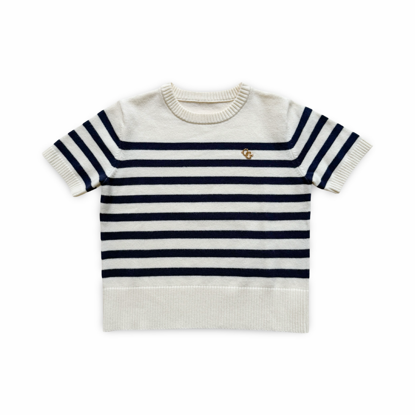 Rhodes Women’s Knit Stripe Shirt - Navy