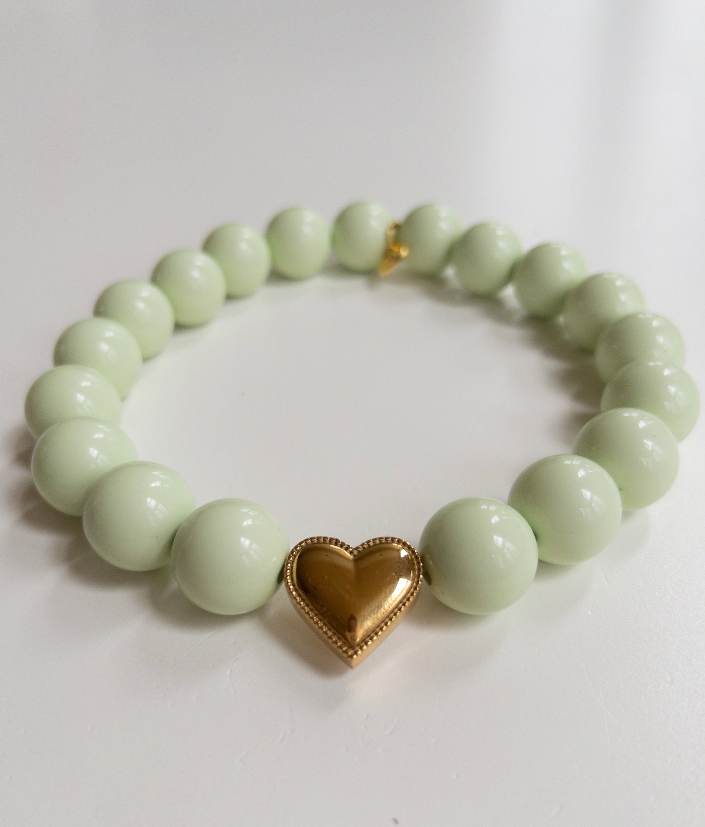 Pretty Green Tea Necklace