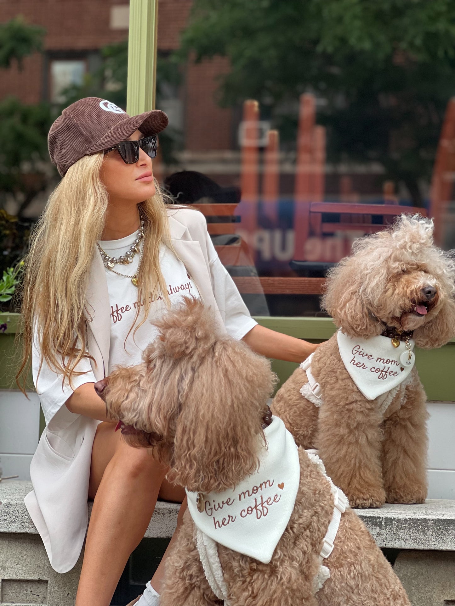 Coffee & Cuddless Women’s T-shirt - Bandana Bundle