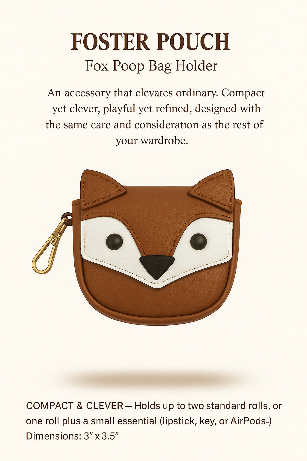Foster the Fox Pouch