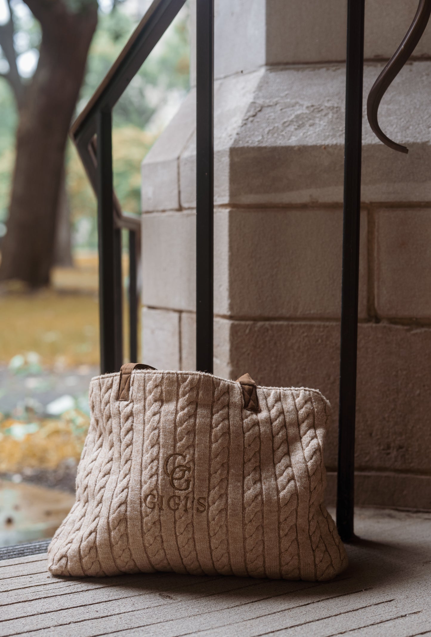 Astor Cable Bag - Warm Heather Toffee