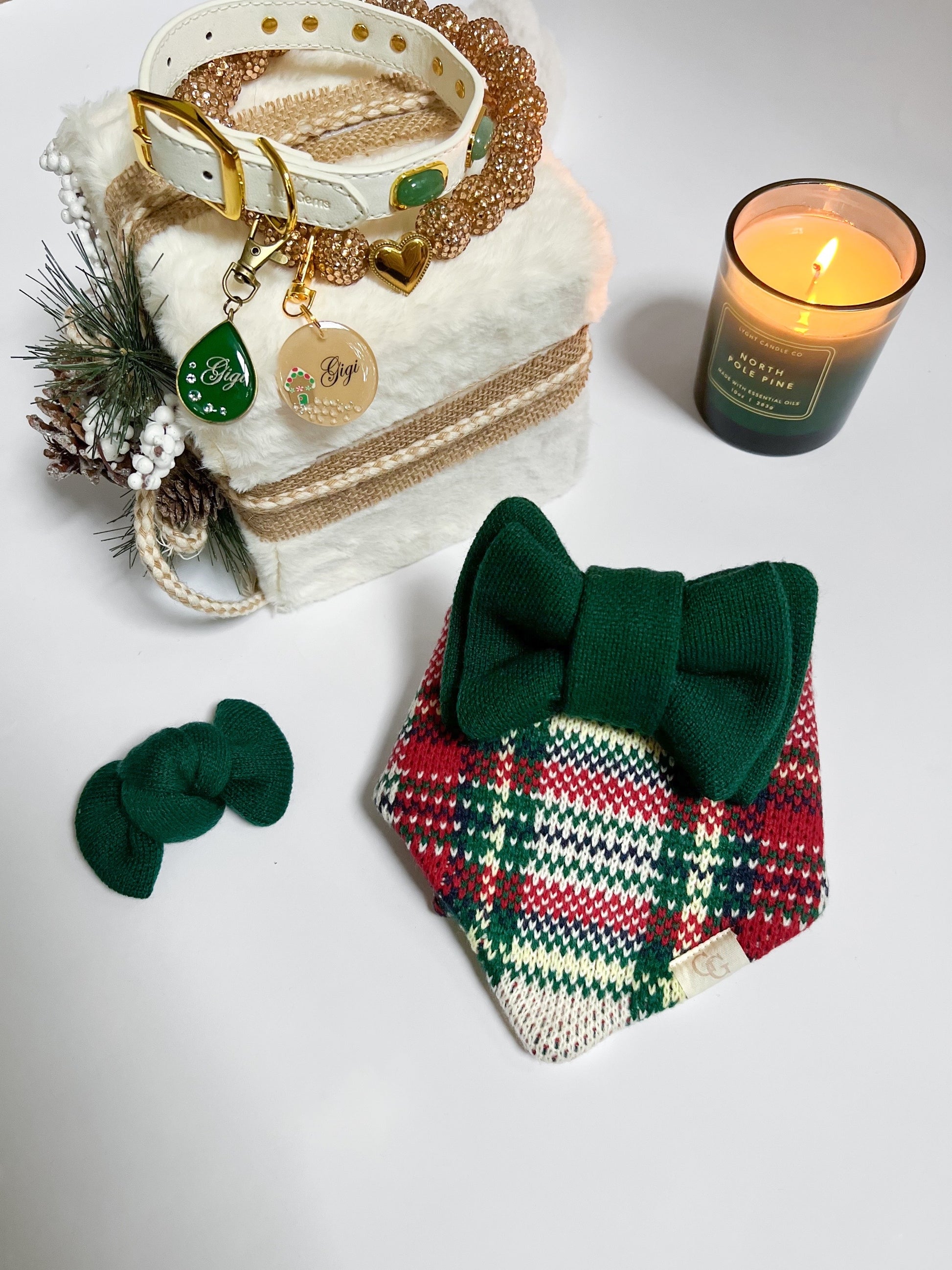 Jolly Tartan Bandana – Pawshion by Gigi