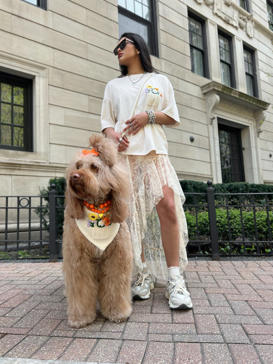 Fiori Women’s T-shirt & Fiori Bandana Bundle