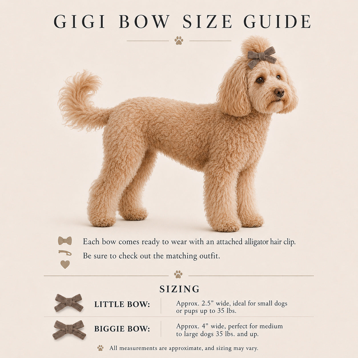 Mushroom Gigi Bow