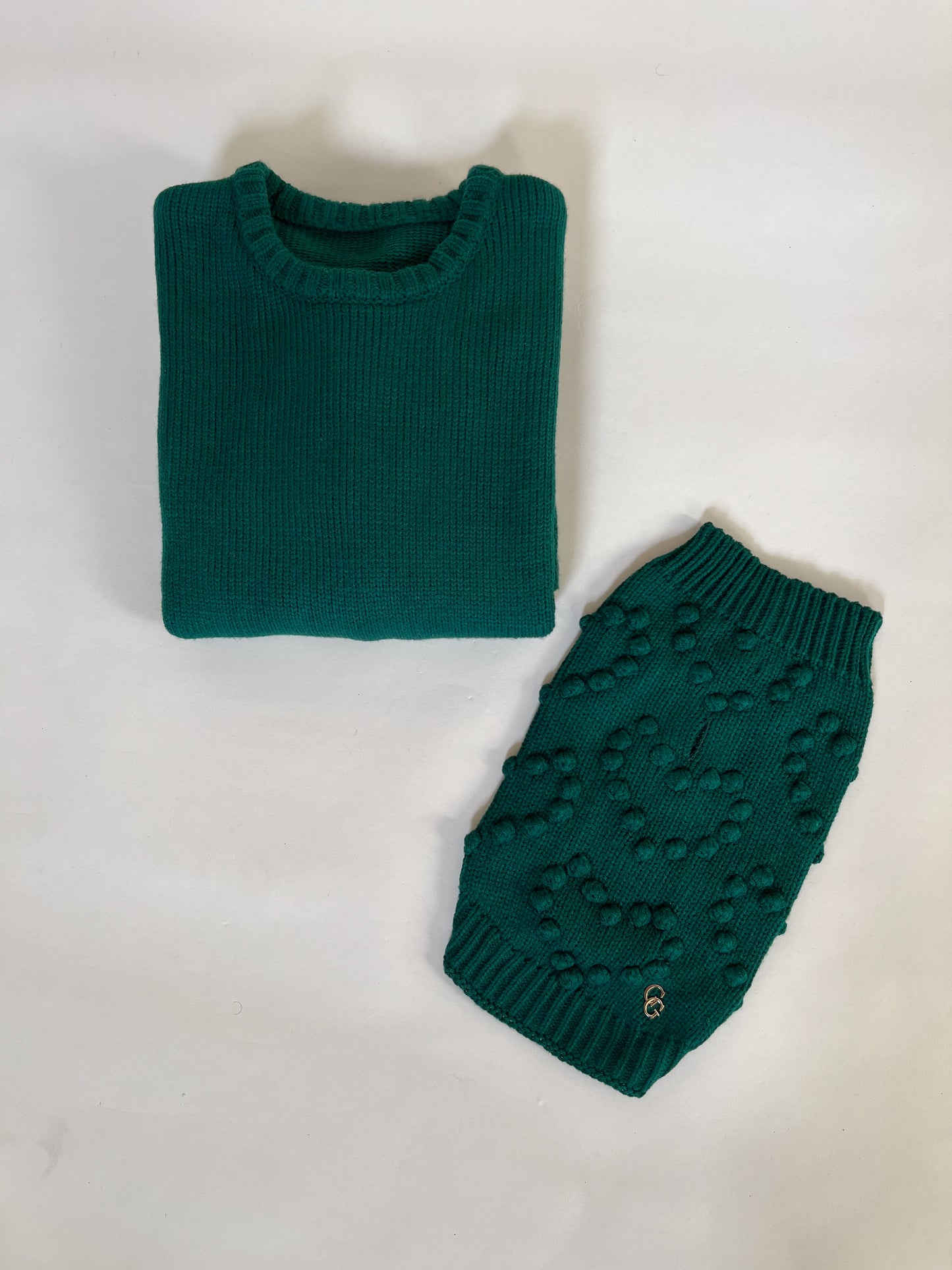 Evergreen Knit Sweater Set