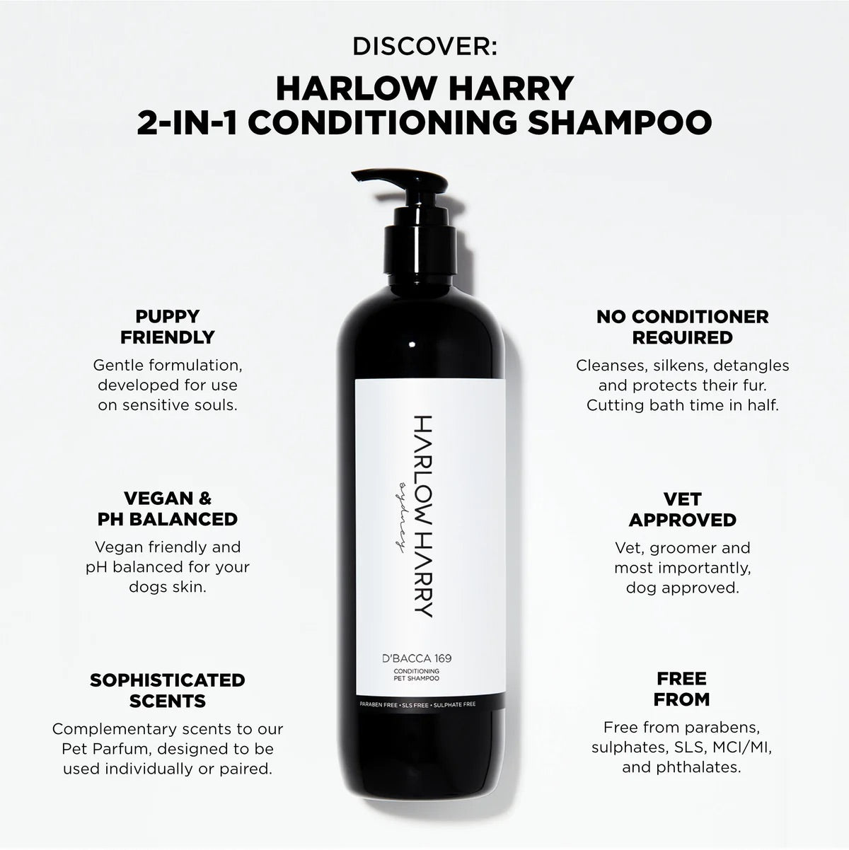 Harlow Harry Conditioning Pet Shampoo| D'bacca 169