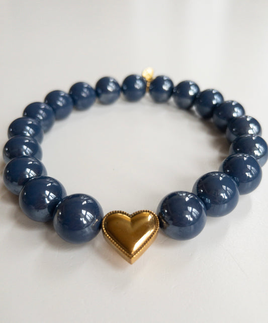 Silky Blueberry Necklace
