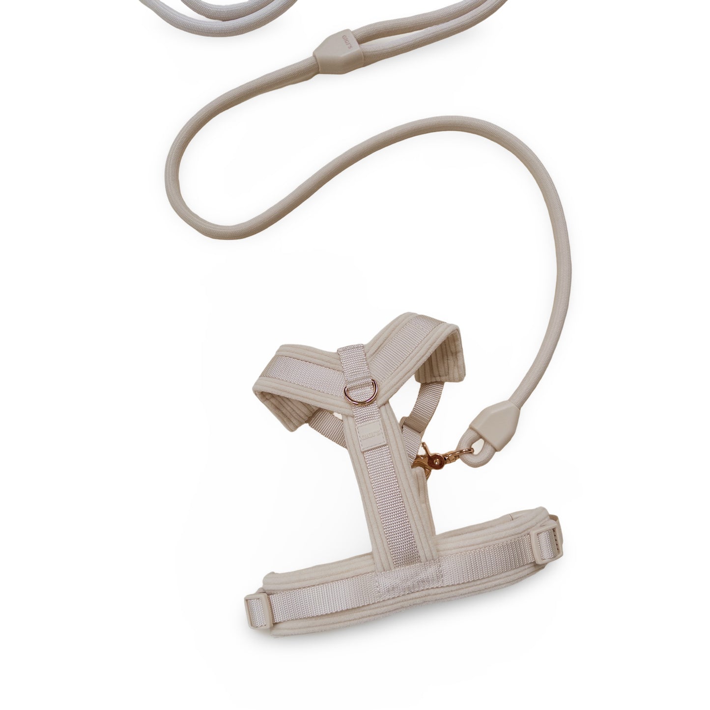 Comfort Sleek Harness & Hands-Free Set - Soft Oat