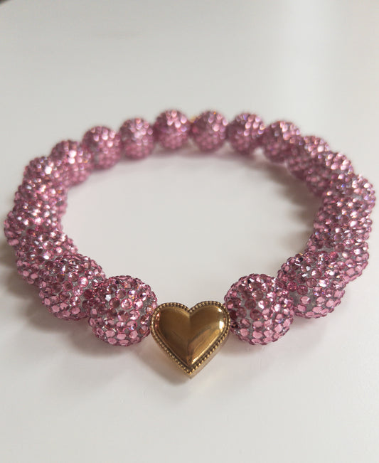 Glamorous Dreamy Pink Necklace