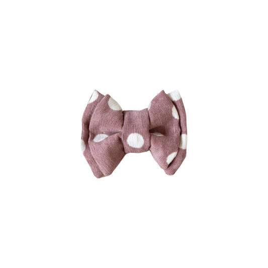 Polka Berry Bow tie
