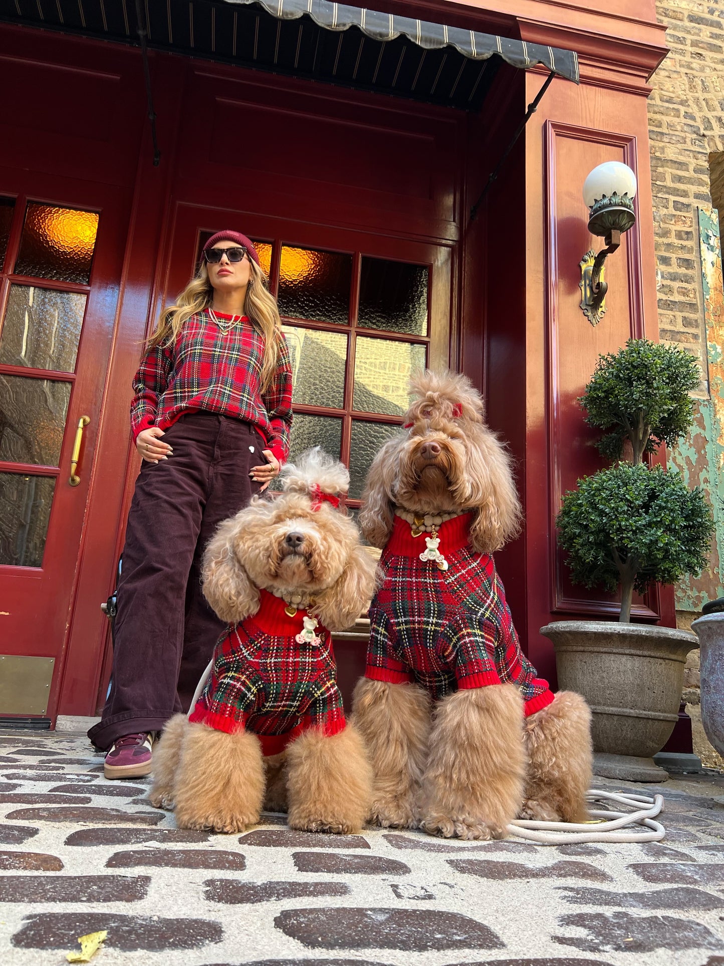 Tartanette Women’s Sweater