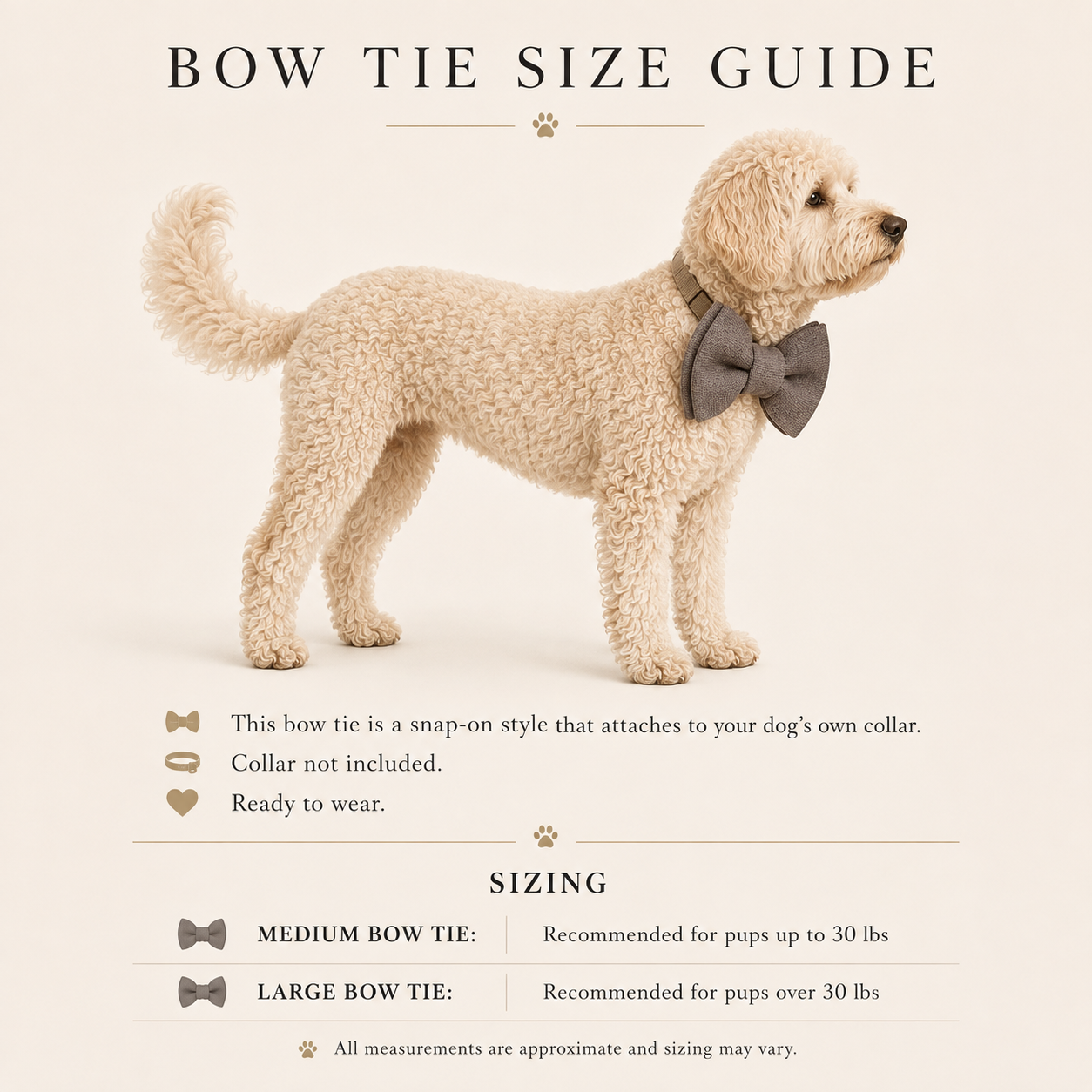 Mushroom Oversized Dog Bowtie