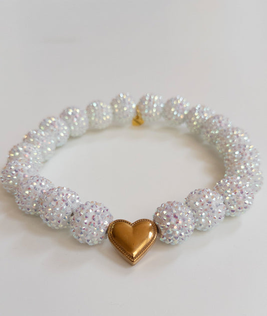 Glamorous Snow Drop Necklace