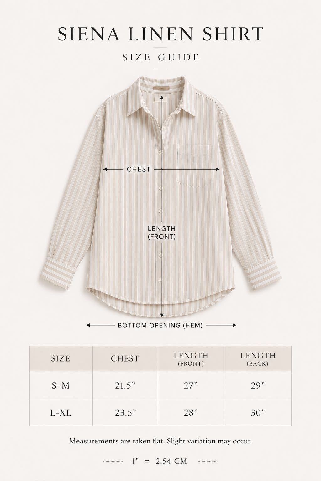 Siena Linen  Women’s Shirt –  Toffee