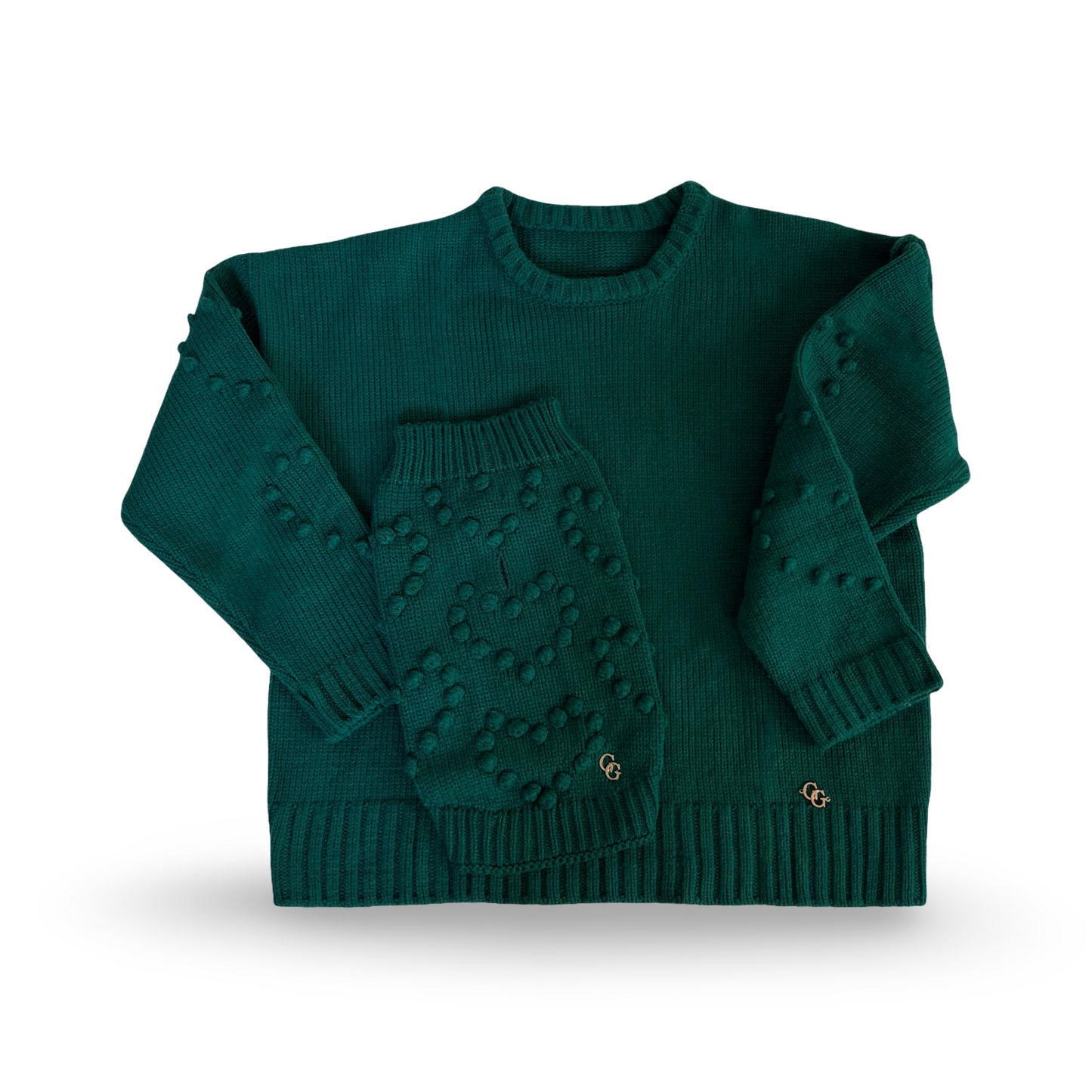 Evergreen Knit Sweater Set