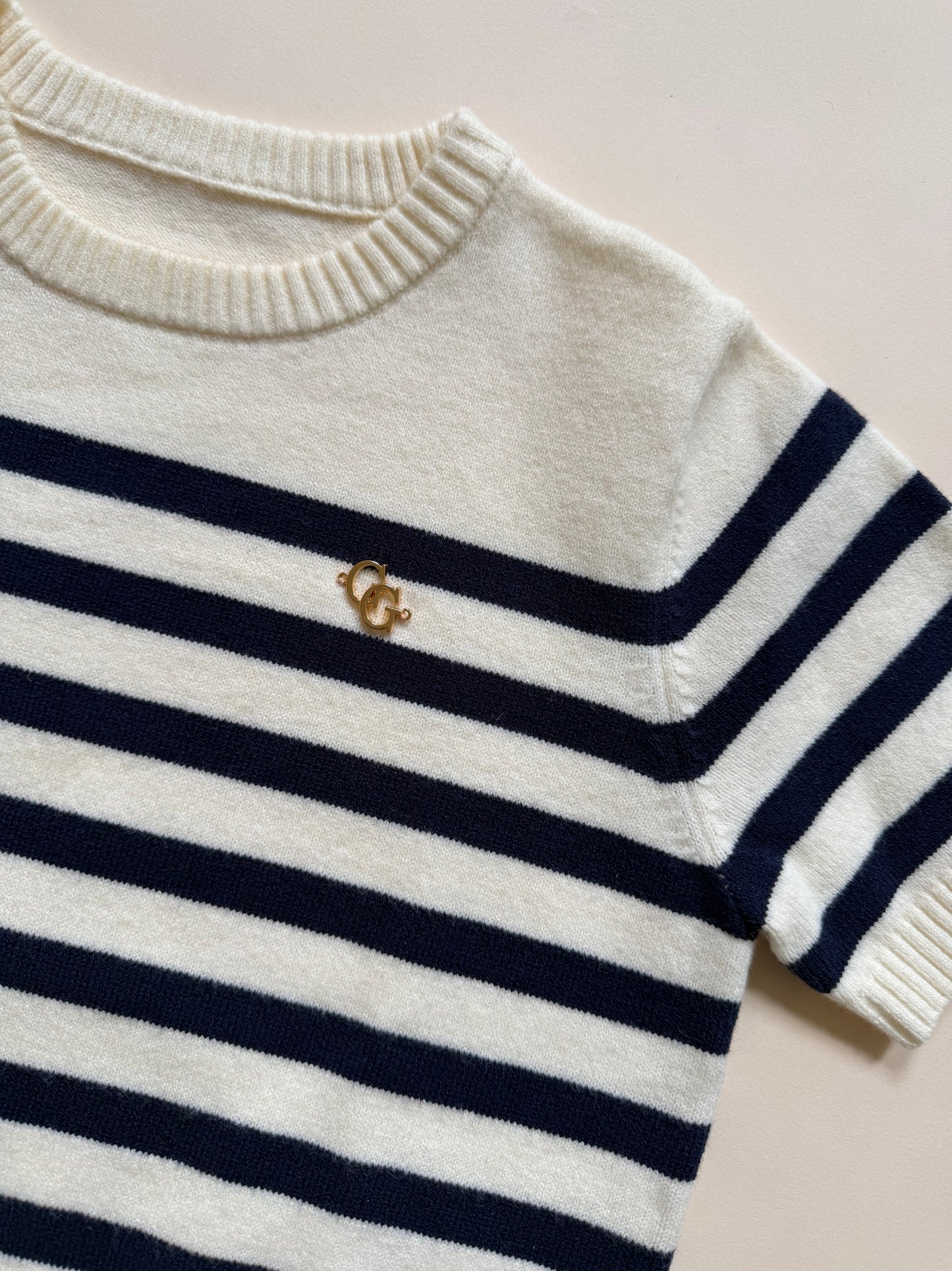 Rhodes Women’s Knit Stripe Shirt - Navy