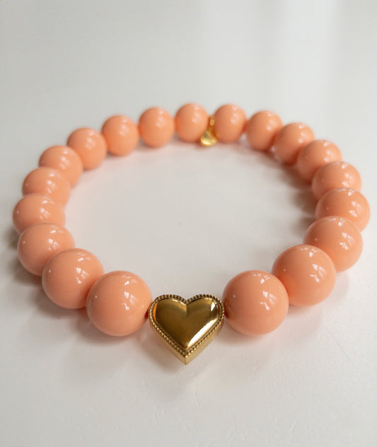 Pretty Peach Necklace