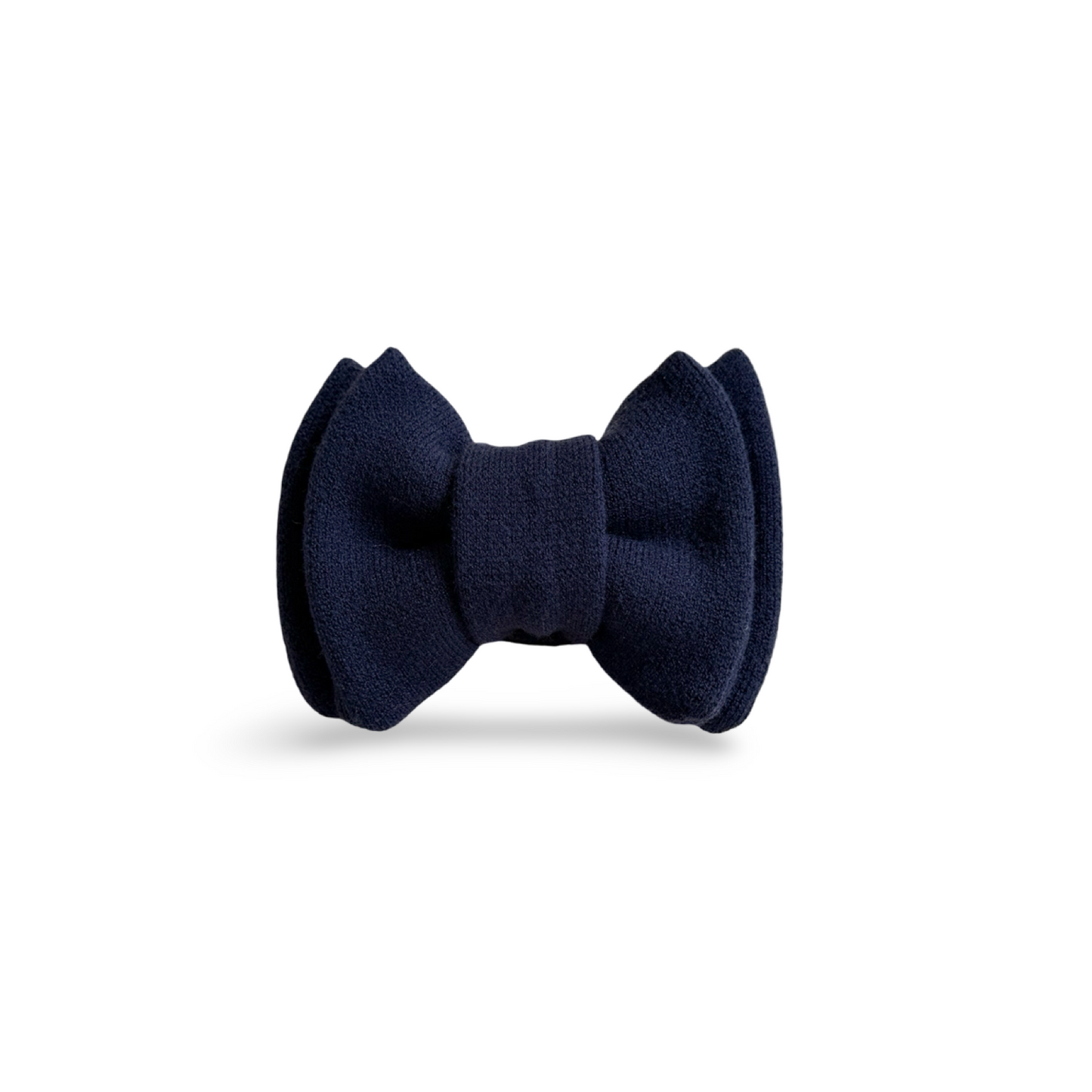 Navy Oversized Dog Bowtie
