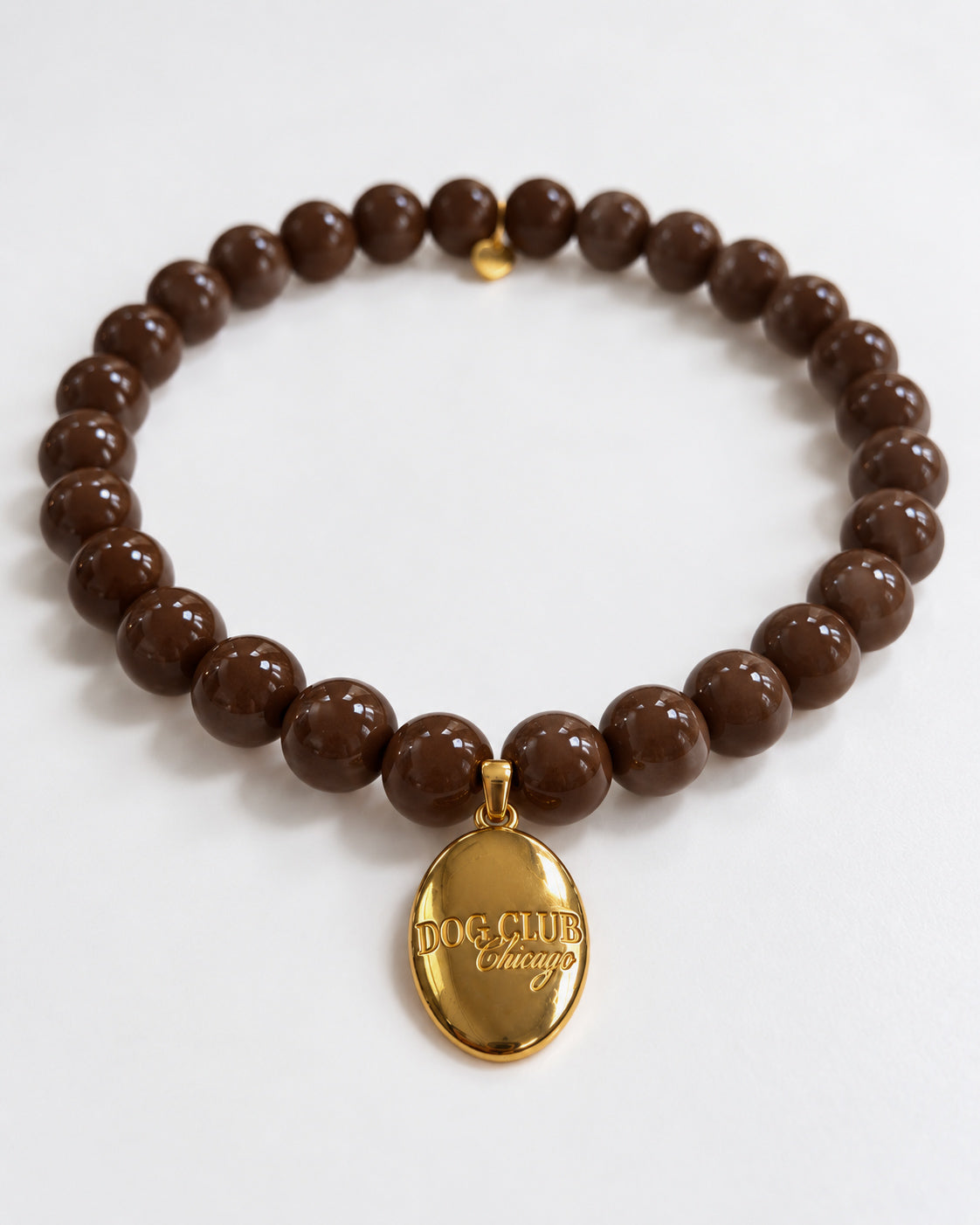 Dog Club Pretty Dark Chocolate Skinny Necklace