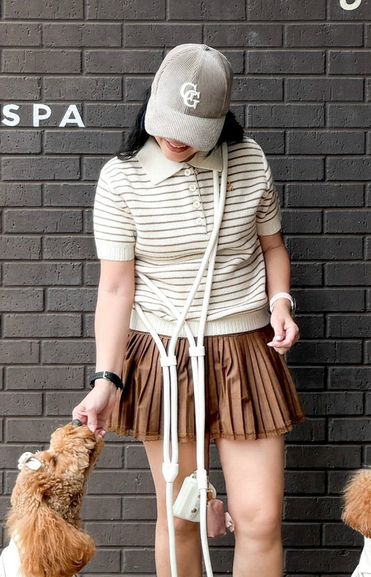 Rowe Women’s Knit Polo - Soft Oat