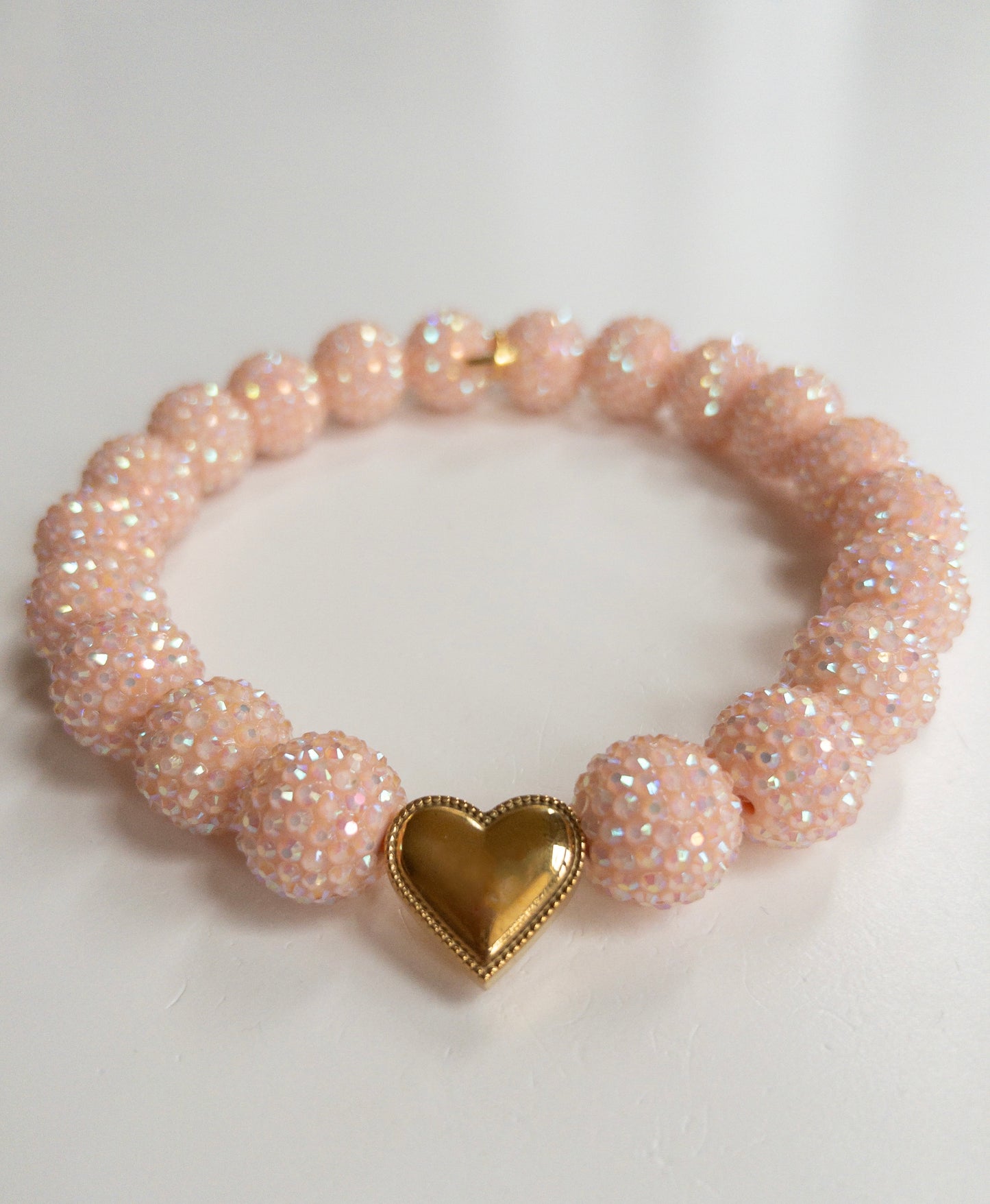 Glamorous Peach Necklace