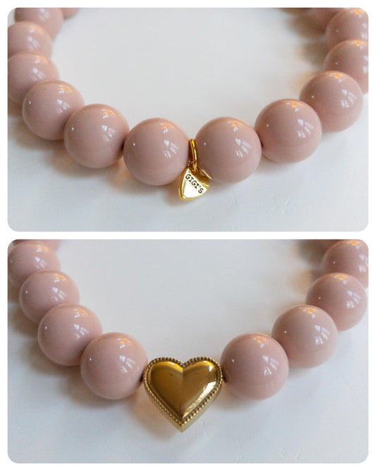 Pretty Nude Pink Necklace