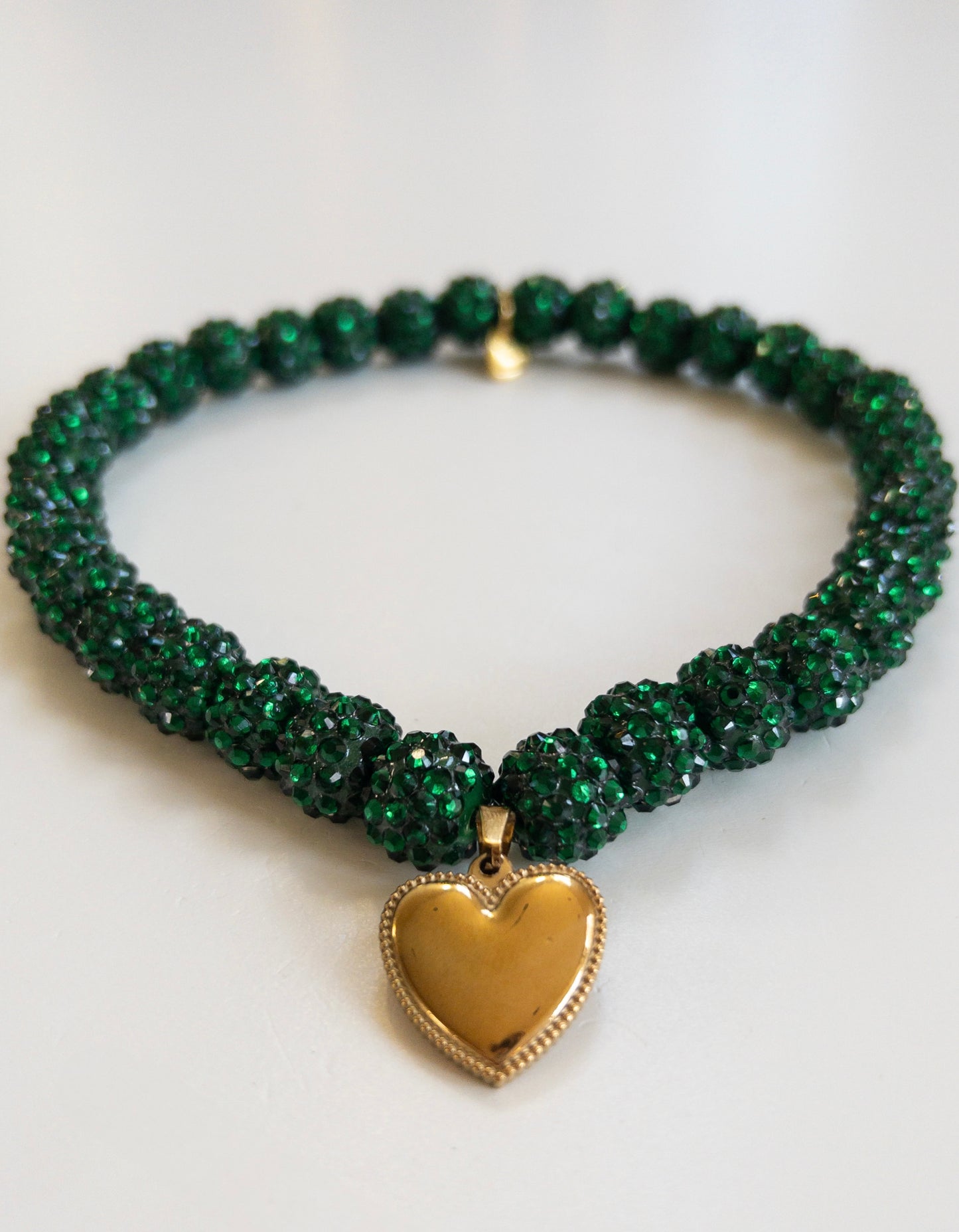 Glamorous Evergreen Skinny Necklace