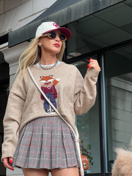 Foster the Fox Women’s Sweater