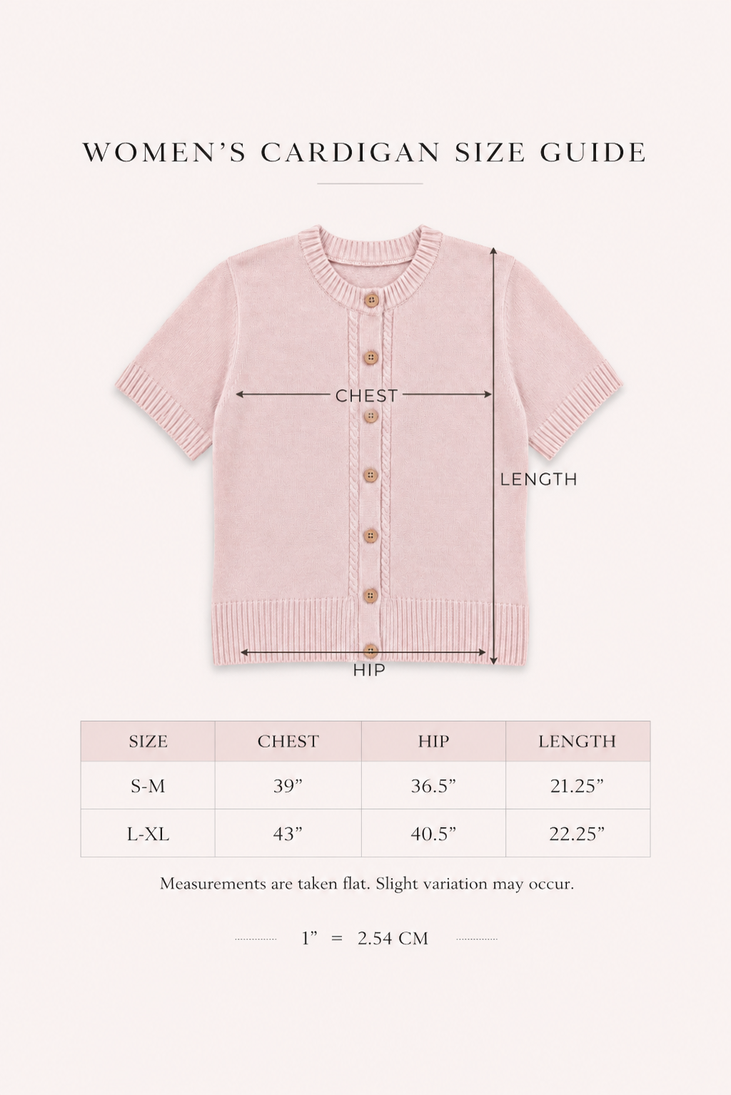 Luelle Dog Bandana & Women’s Cardigan Set - Nude Blush