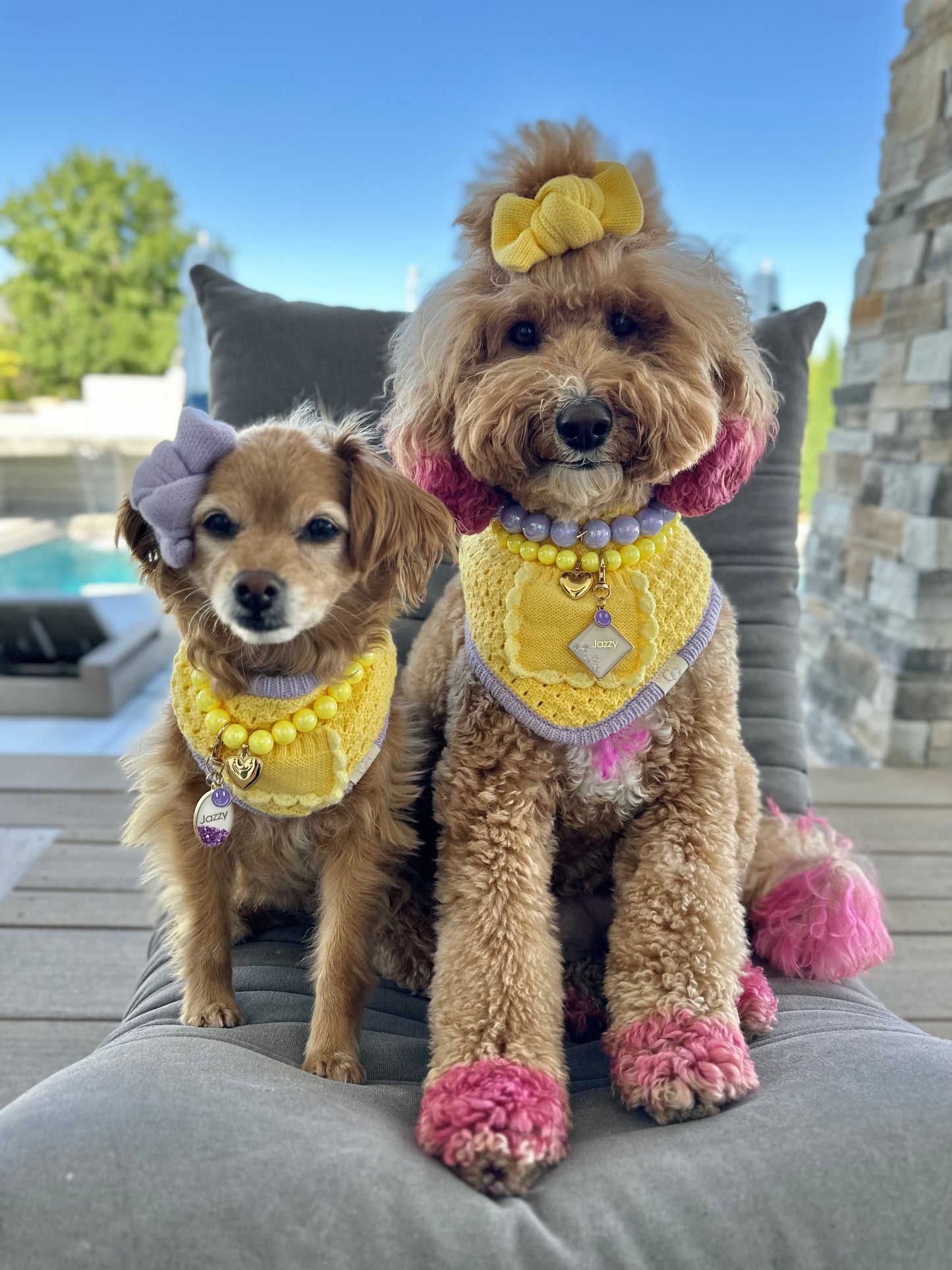 Lemon Sorbet Bandana