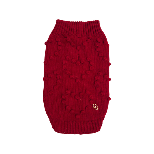 Red Velvet Sweater